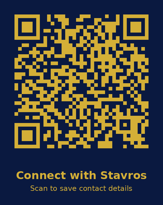 Stavros iDesk QR Code